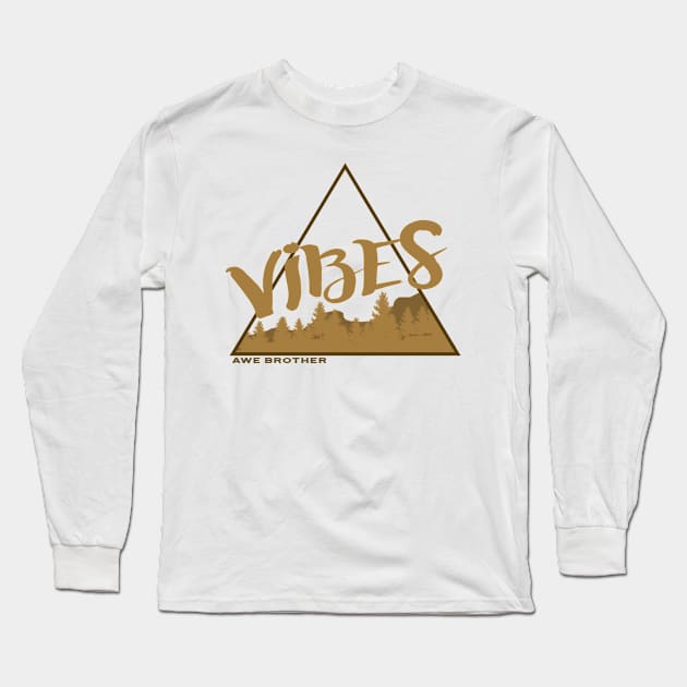 Vibes Long Sleeve T-Shirt by EganKing